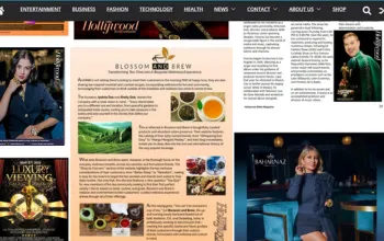 Hollywood Elites Magazine publication logo